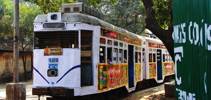 A Kolkata tram